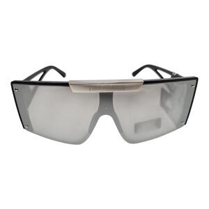New TRUE RELIGION Shield Sunglasses Dark Mirror Logo